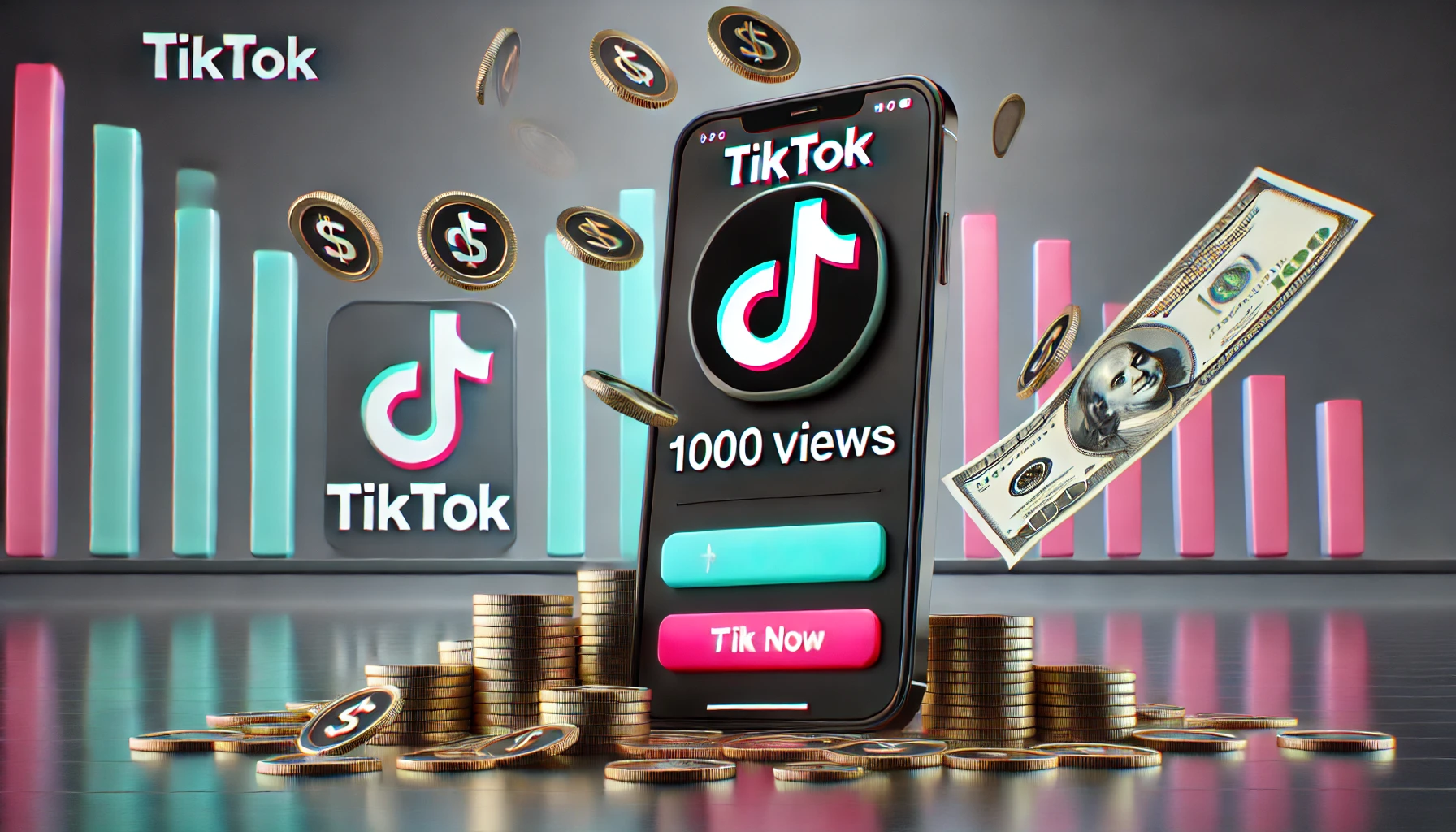 Combien paie TikTok pour 1000 vues ?